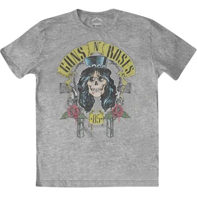 Guns N' Roses - Slash '85 - Grey - S - T-Shirt Guns N' Roses - Slash '85 - Grey - S - T-Shirt
