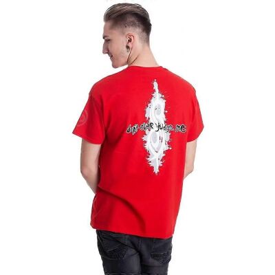 Slipknot Non Giudicarmi Mai Rosso M Maglietta - Unisex Slipknot Non Giudicarmi Mai Rosso M Maglietta - Unisex
