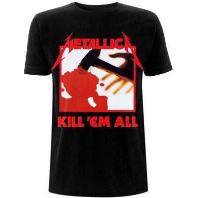 Metallica Maglietta con Stampa sulla Schiena Kill 'Em All - Maglietta Metallica Maglietta con Stampa sulla Schiena Kill 'Em All - Maglietta