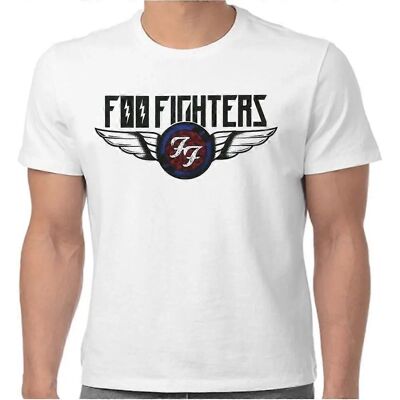 Foo Fighters T-shirt Unisex Adulti Flash Wings - T-Shirt Foo Fighters T-shirt Unisex Adulti Flash Wings - T-Shirt