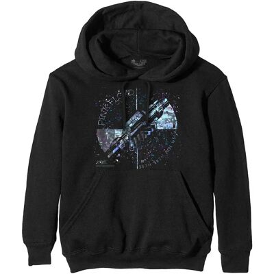 Pink Floyd Unisex Adult Machine Greeting Hoodie - Felpa Pink Floyd Unisex Adult Machine Greeting Hoodie - Felpa