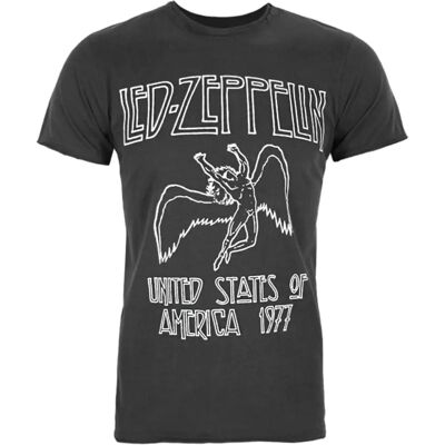 Led Zeppelin Unisex TSRTS World Premiere T-Shirt - T-Shirt Led Zeppelin Unisex TSRTS World Premiere T-Shirt - T-Shirt
