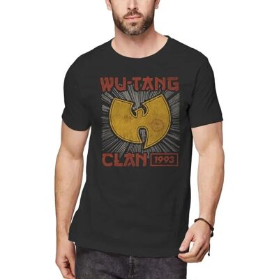 Wu-Tang Clan Black XL T-Shirt - Unisex Tour '93 Wu-Tang Clan Black XL T-Shirt - Unisex Tour '93