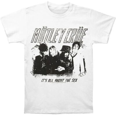 Pertemba Maglietta Unisex Motley Crue Stencil - Maglietta Pertemba Maglietta Unisex Motley Crue Stencil - Maglietta