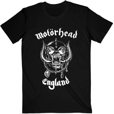 Motorhead Unisex England T-Shirt Black M - T-Shirt Motorhead Unisex England T-Shirt Black M - T-Shirt