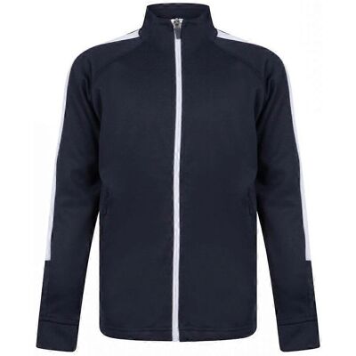 Finden & Hales Navy/White Kids Track Top - Children's Sportswear Finden & Hales Navy/White Kids Track Top - Children's Sportswear
