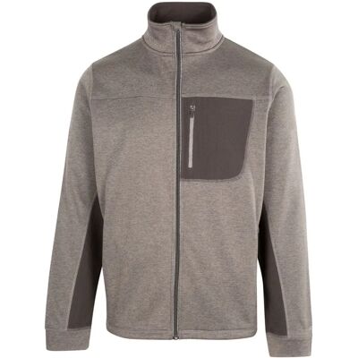 Jaqueta de fleece Radnage Marl AT200 da Trespass - Homem Cinza Tamanho 40 Jaqueta de fleece Radnage Marl AT200 da Trespass - Homem Cinza Tamanho 40