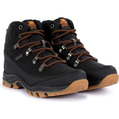 Trespass Corin Walking Boots - Black - Ankle Waterproof Shoes Trespass Corin Walking Boots - Black - Ankle Waterproof Shoes