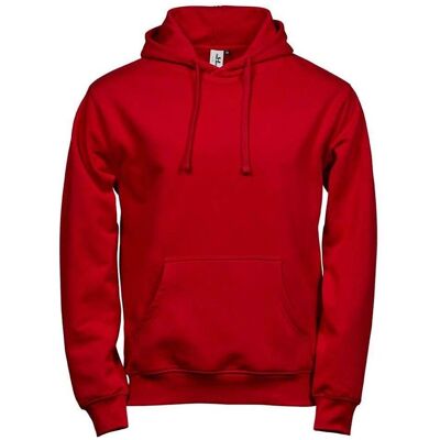 Tee Jays Ekologinen collegehuppari - punainen 5XL Tee Jays Ekologinen collegehuppari - punainen 5XL