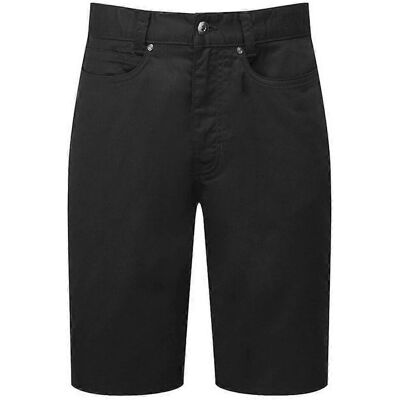 Premier Mens Performance Chino Shorts - Black - Performance Stretch - Chinos Premier Mens Performance Chino Shorts - Black - Performance Stretch - Chinos