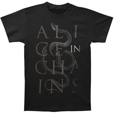 Alice In Chains Snake T-Shirt - T-Shirt Alice In Chains Snake T-Shirt - T-Shirt