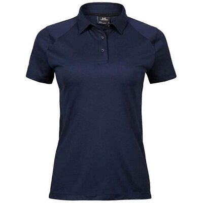 Tee Jays Navy Luxury Sport Polo Shirt - Polo Shirt Tee Jays Navy Luxury Sport Polo Shirt - Polo Shirt
