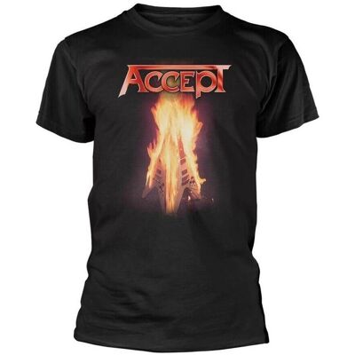 Pertemba - Flying V T-Shirt - Nero - L - T-Shirt Pertemba - Flying V T-Shirt - Nero - L - T-Shirt