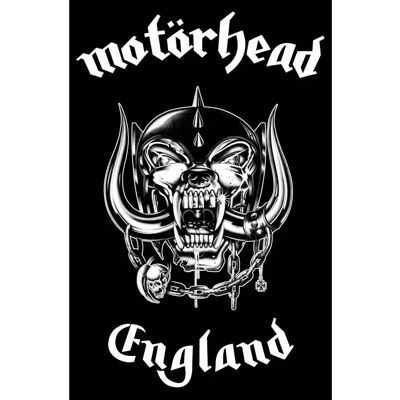 Motorhead Textile Poster - Black/White - 106cm x 70cm - Textile Poster Motorhead Textile Poster - Black/White - 106cm x 70cm - Textile Poster
