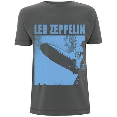 T-Shirt Unisex Led Zeppelin LZ1 Grigio - T-Shirt T-Shirt Unisex Led Zeppelin LZ1 Grigio - T-Shirt