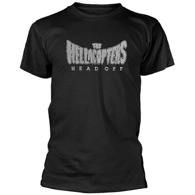 Hellacopters Head Off Musta T-Paita - Unisex Aikuinen - Tavallinen Istuvuus Hellacopters Head Off Musta T-Paita - Unisex Aikuinen - Tavallinen Istuvuus