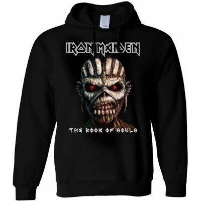 Iron Maiden Unisex The Book Of Souls Hoodie - Pullover Hoodie Iron Maiden Unisex The Book Of Souls Hoodie - Pullover Hoodie