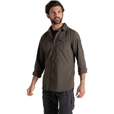 Craghoppers Men’s Recycled Long Sleeve Outdoor Shirt - UV 40+ - Insect-Repellent Craghoppers Men’s Recycled Long Sleeve Outdoor Shirt - UV 40+ - Insect-Repellent