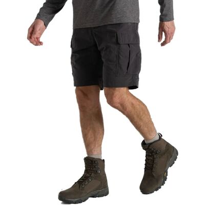 Craghoppers NOSILIFE CARGO SHORT III Herren Gr.46 - Mückenabweisende Kleidung - grau/schwarz Craghoppers NOSILIFE CARGO SHORT III Herren Gr.46 - Mückenabweisende Kleidung - grau/schwarz