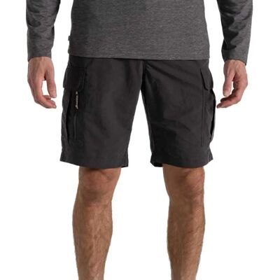 Craghoppers Nosilife Cargo Shorts III - UV- & Insektenabwehr - Grau/Schwarz Craghoppers Nosilife Cargo Shorts III - UV- & Insektenabwehr - Grau/Schwarz