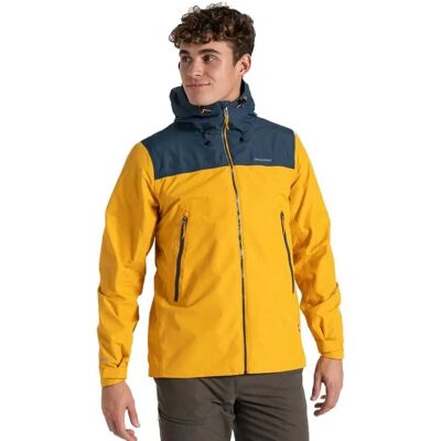 Craghoppers Men's Vanth Waterproof Jacket - Reflective, Lightweight Craghoppers Men's Vanth Waterproof Jacket - Reflective, Lightweight