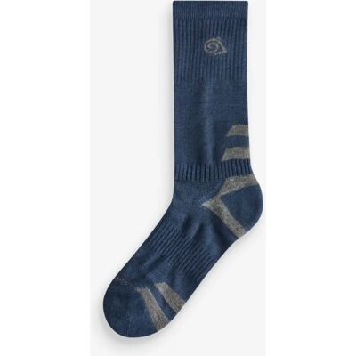 Craghoppers Herren Navy Adventure Wollmischung Socken - Socken Craghoppers Herren Navy Adventure Wollmischung Socken - Socken
