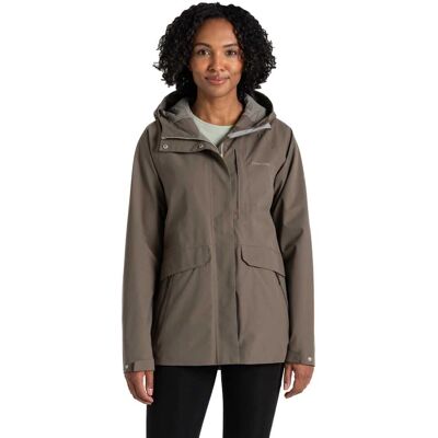 Veste imperméable Caldbeck II de Craghoppers - Beige - Taille 16 Veste imperméable Caldbeck II de Craghoppers - Beige - Taille 16