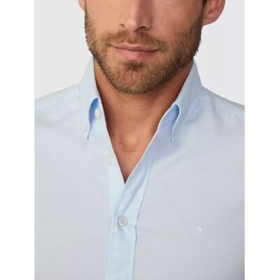 Chemise Oxford Bleue HM3010028 de Hackett London - Chemise - Publicité Chemise Oxford Bleue HM3010028 de Hackett London - Chemise - Publicité
