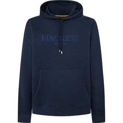 Sweat à capuche Navy Hackett Heritage - Sweatshirt - Publicité Sweat à capuche Navy Hackett Heritage - Sweatshirt - Publicité