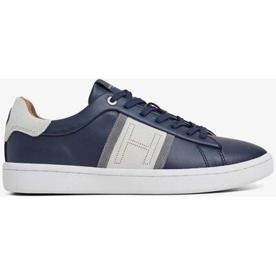 Hackett London HMS21399 Zapatillas de cuero azul marino - Casual Hackett London HMS21399 Zapatillas de cuero azul marino - Casual
