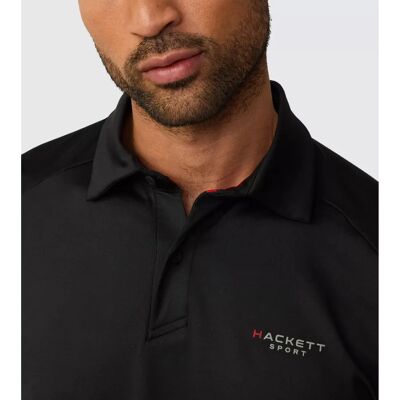 Polo Hackett London GLF Strike negro - Polo Shirt Polo Hackett London GLF Strike negro - Polo Shirt