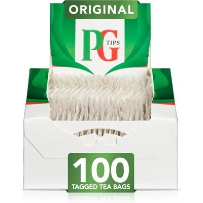 PG Tips One Cup Tagged Tea Bags - Tea Bags PG Tips One Cup Tagged Tea Bags - Tea Bags