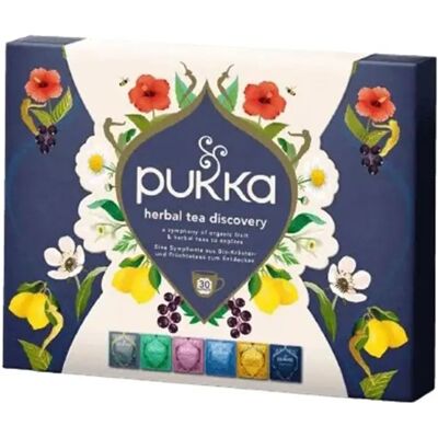 Pukka Herbs Ekologiskt Kräuterte Gåvobox - 6 Blandningar, 30 Tepåsar Pukka Herbs Ekologiskt Kräuterte Gåvobox - 6 Blandningar, 30 Tepåsar