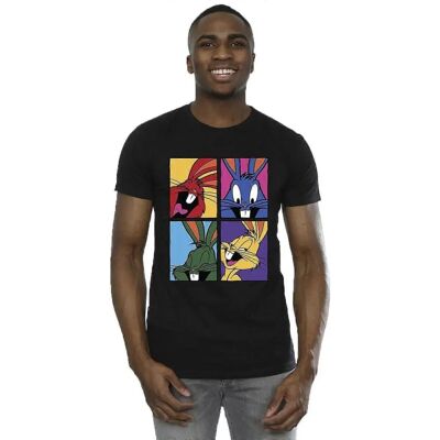 Looney Tunes Bugs Cotton T-shirt - Men's Short Sleeve Official Licensed Looney Tunes Bugs Cotton T-shirt - Men's Short Sleeve Official Licensed