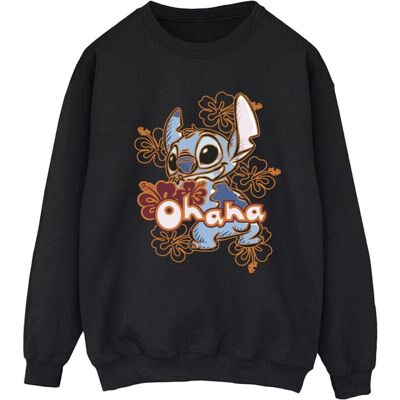 Czarna bluza Disney Lilo Stitch Ohana Czarna bluza Disney Lilo Stitch Ohana