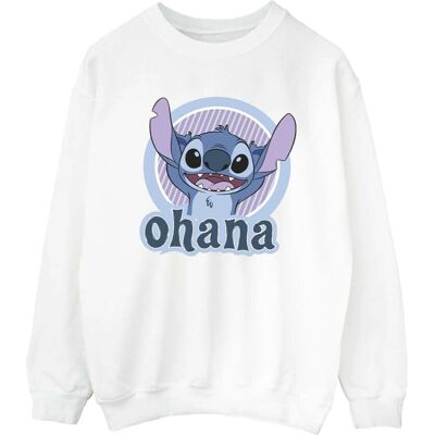 Disney Lilo En Stitch Ohana Sweatshirt - Wit - Sweatshirt Disney Lilo En Stitch Ohana Sweatshirt - Wit - Sweatshirt