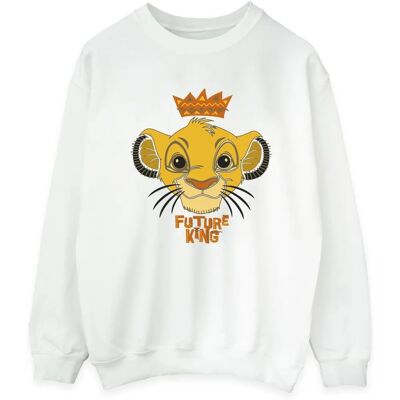 Disney Future King Sweatshirt - Wit - Sweatshirt Disney Future King Sweatshirt - Wit - Sweatshirt