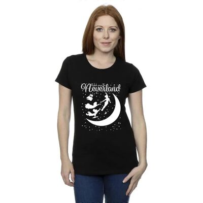 Disney Peter Pan Neem Me To Neverland Katoenen T-Shirt - Zwart - T-Shirt Disney Peter Pan Neem Me To Neverland Katoenen T-Shirt - Zwart - T-Shirt