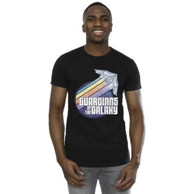 Guardians of the Galaxy Schwarzes Modell T-Shirt - T-Shirt Guardians of the Galaxy Schwarzes Modell T-Shirt - T-Shirt