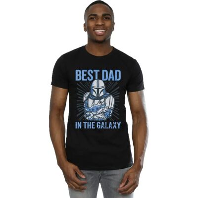 Star Wars Heren Mandalorian Beste Vader Galaxy T-Shirt Star Wars Heren Mandalorian Beste Vader Galaxy T-Shirt