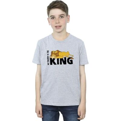 Disney Daddy Is King T-Shirt - Jongens, Lichtgrijs, 3-13Y Disney Daddy Is King T-Shirt - Jongens, Lichtgrijs, 3-13Y