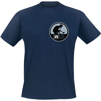 Linkin Park Meteora Distorted Kurzarm T-Shirt - Herren Marine Linkin Park Meteora Distorted Kurzarm T-Shirt - Herren Marine