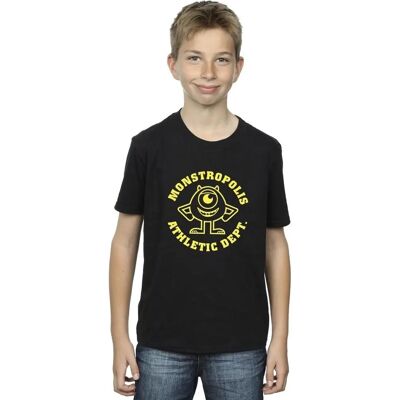 Disney Jongens Monsters University Monstropolis T-Shirt - Zwart Katoenen Top Disney Jongens Monsters University Monstropolis T-Shirt - Zwart Katoenen Top