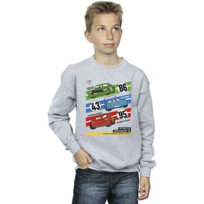 Disney UTBI11244 Lichtgrijze Sweatshirt - Piston Cup Champions Disney UTBI11244 Lichtgrijze Sweatshirt - Piston Cup Champions
