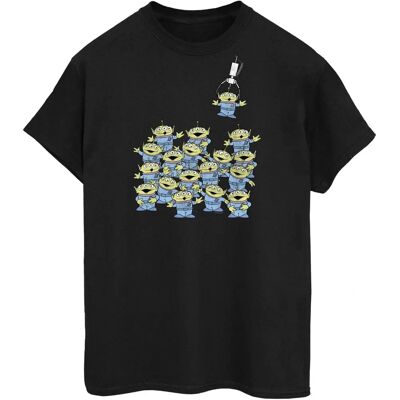 Toy Story Womens The Claw Cotton Boyfriend T-Shirt - T-shirt Toy Story Womens The Claw Cotton Boyfriend T-Shirt - T-shirt