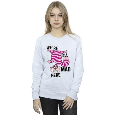 Disney Alice im Wunderland Sweatshirt - Hellgrau - Large - Sweatshirt Disney Alice im Wunderland Sweatshirt - Hellgrau - Large - Sweatshirt