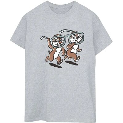 Disney Chip ́n Dale Cotton Boyfriend T-Shirt - Lichtgrijs - T-Shirt Disney Chip ́n Dale Cotton Boyfriend T-Shirt - Lichtgrijs - T-Shirt