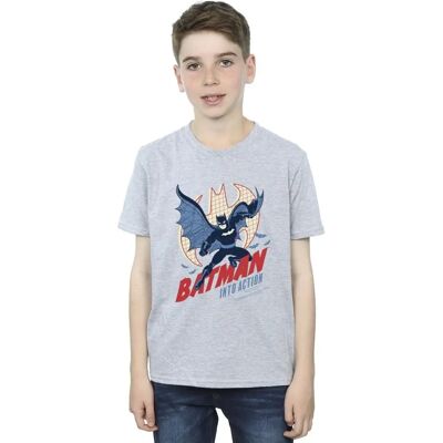 Koszulka Batman w akcji dla chłopców - DC Comics Koszulka Batman w akcji dla chłopców - DC Comics