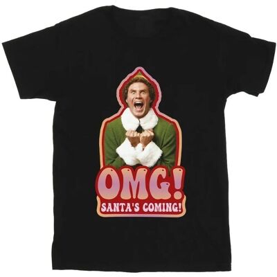 Elf - Santa's Coming T-Shirt - Nero - 12-13 Elf - Santa's Coming T-Shirt - Nero - 12-13
