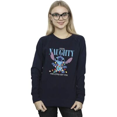 Disney Marineblau Lilo & Stitch Sweatshirt - Sweatshirt Disney Marineblau Lilo & Stitch Sweatshirt - Sweatshirt